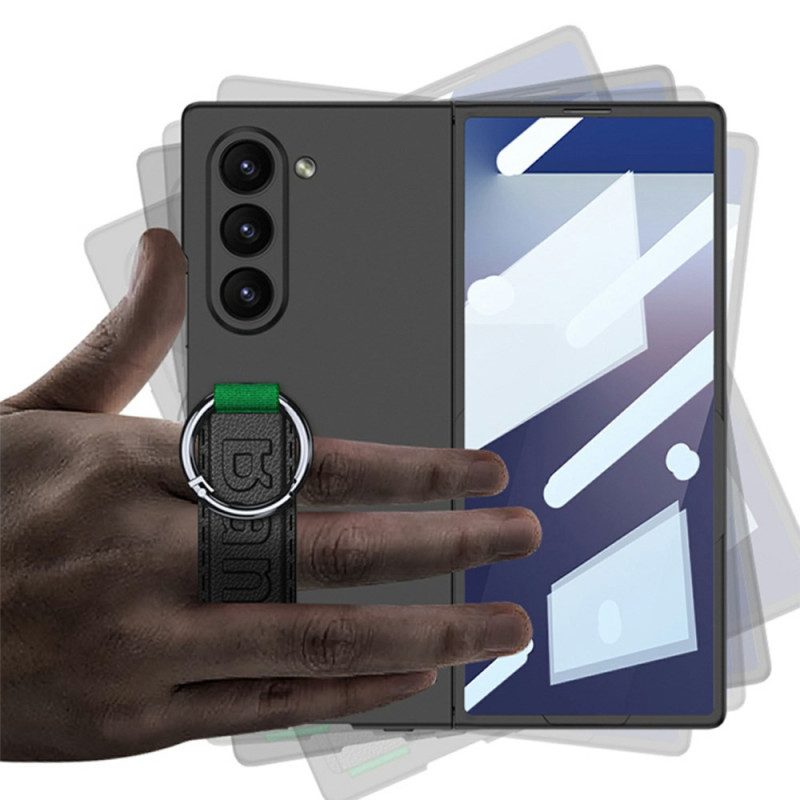 Hülle Für Samsung Galaxy Z Fold 7 Ring Und Tragegurt