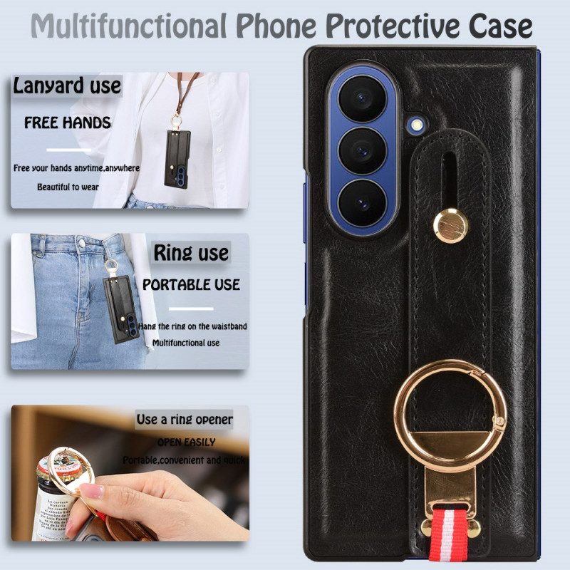 Hülle Samsung Galaxy Z Fold 7 Handschlaufe Und Ständer