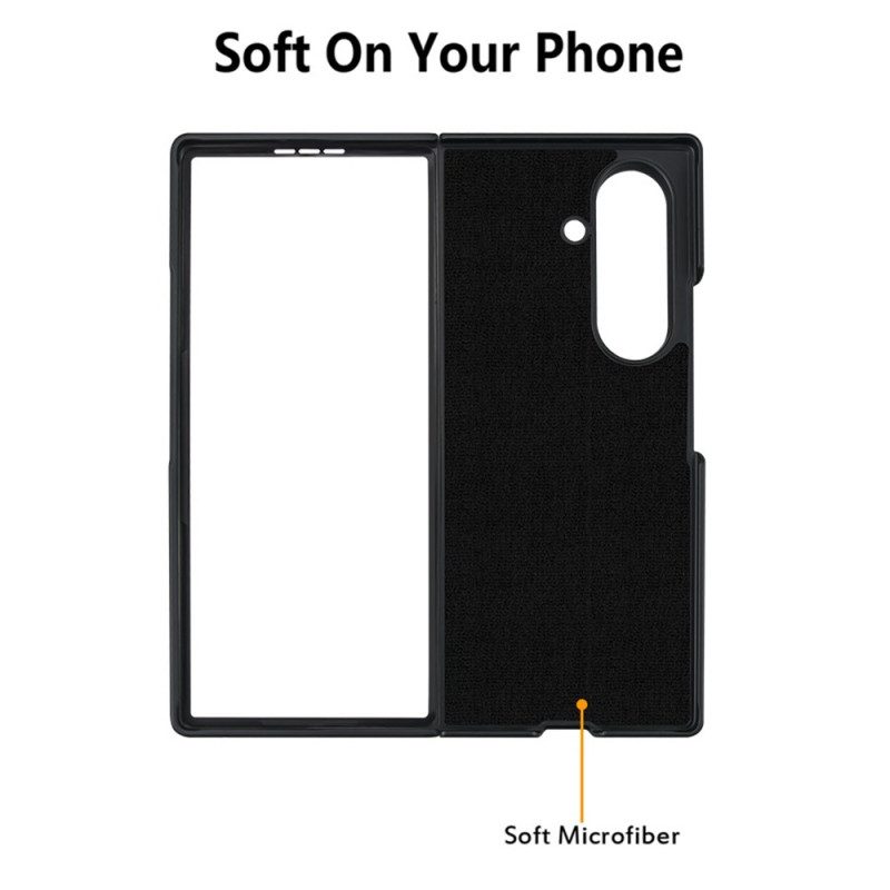 Hülle Samsung Galaxy Z Fold 7 Handyhülle Edelstahl