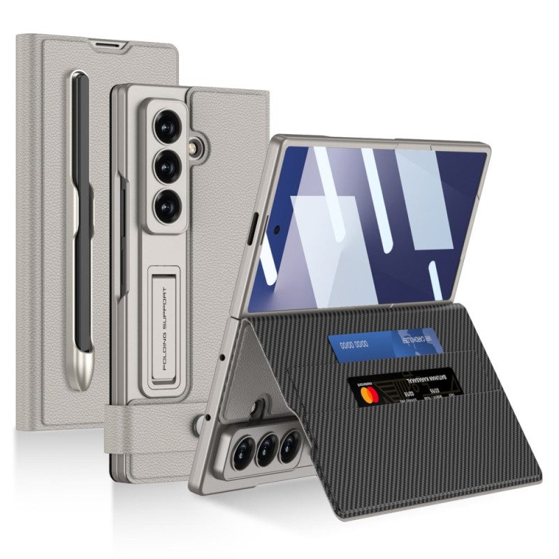 Hülle Samsung Galaxy Z Fold 7 Handyhülle Gkk Displayschutzfolie Und Stifthalter