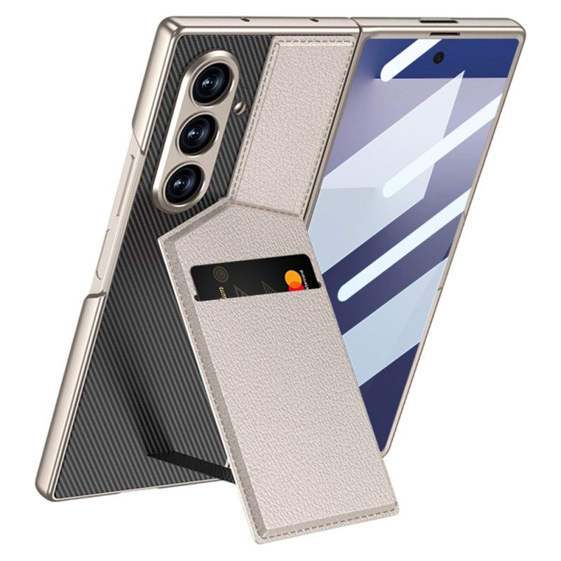 Hülle Samsung Galaxy Z Fold 7 Handyhülle Integrierter Kartenhalter