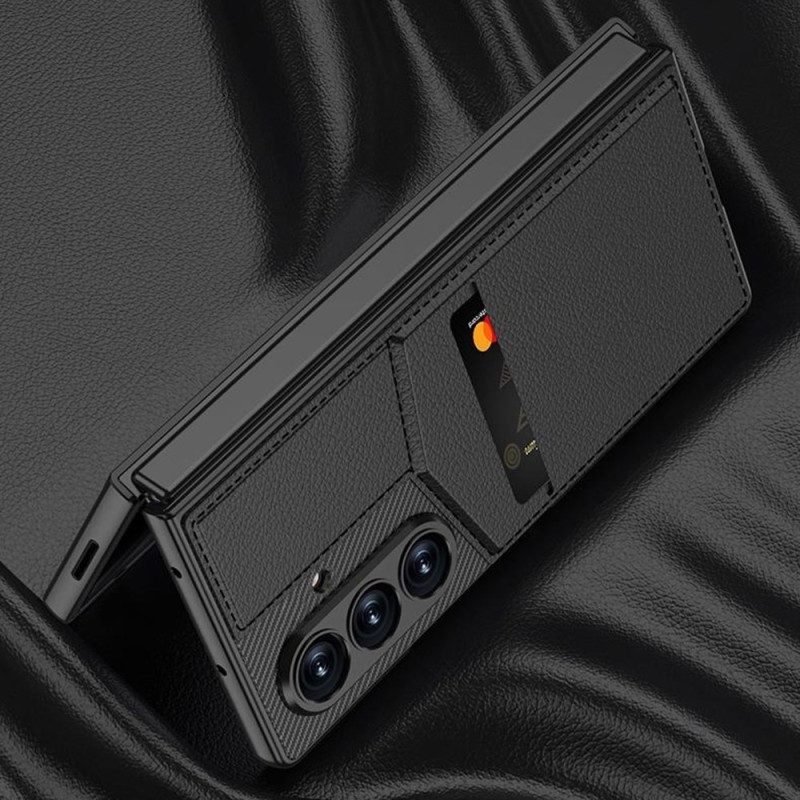 Hülle Samsung Galaxy Z Fold 7 Handyhülle Integrierter Kartenhalter