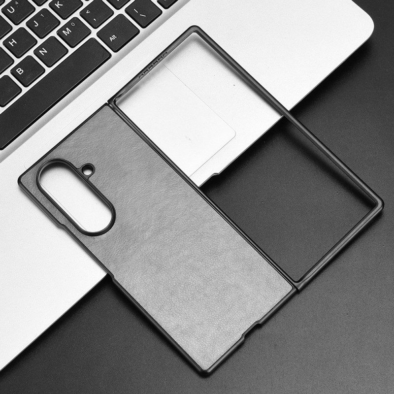 Hülle Samsung Galaxy Z Fold 7 Handyhülle Lederoptik