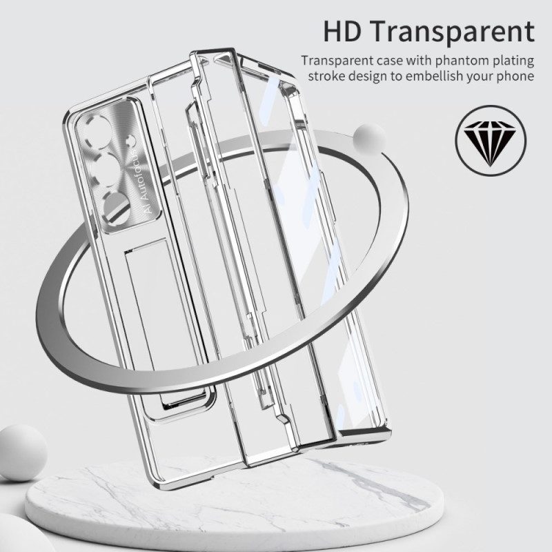 Hülle Samsung Galaxy Z Fold 7 Handyhülle Magsafe-kompatibel Mit Ständer Und Displayschutzfolie