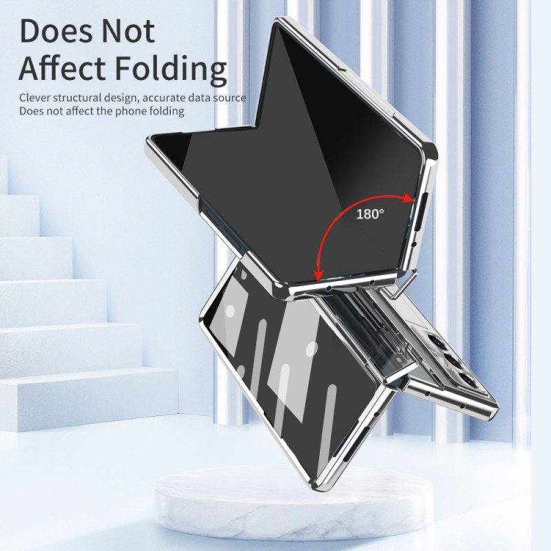 Hülle Samsung Galaxy Z Fold 7 Handyhülle Magsafe-kompatibel Mit Ständer Und Displayschutzfolie