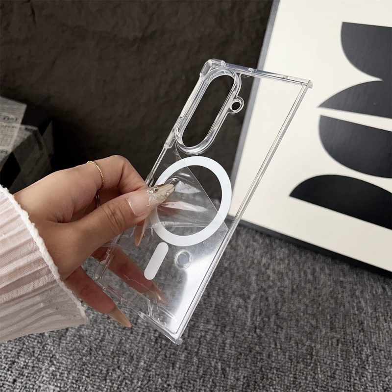 Hülle Samsung Galaxy Z Fold 7 Handyhülle Magsafe-kompatibel Transparent