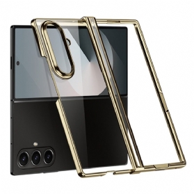 Hülle Samsung Galaxy Z Fold 7 Handyhülle Scharnierdesign In Metalloptik