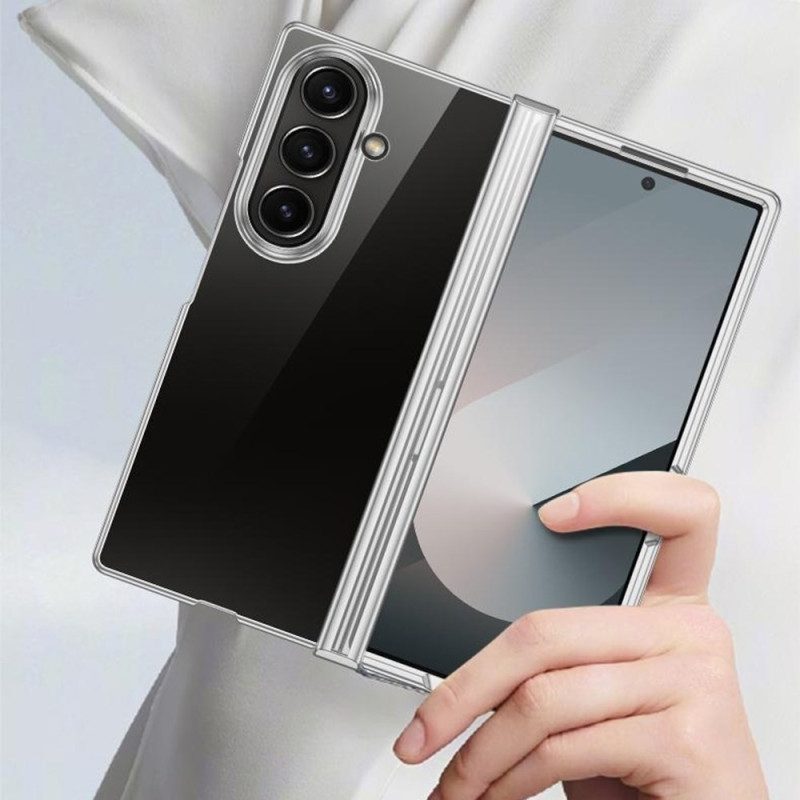 Hülle Samsung Galaxy Z Fold 7 Handyhülle Scharnierdesign In Metalloptik