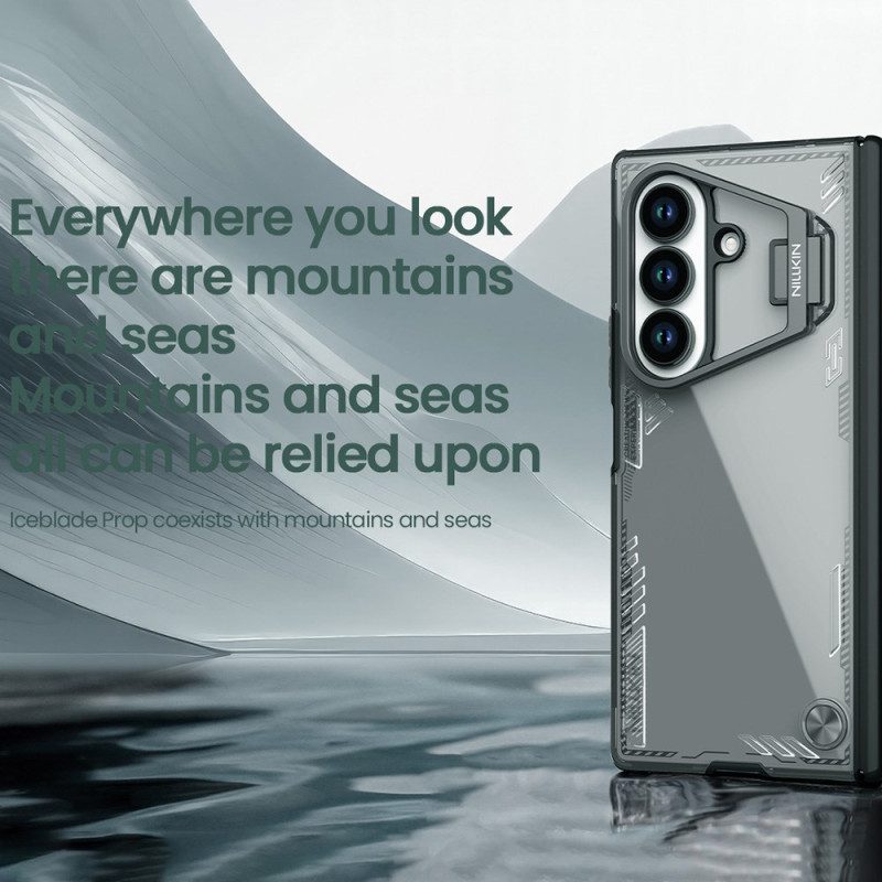 Hülle Samsung Galaxy Z Fold 7 Iceblade Propeller-serie Mit Halterung Und Objektivrahmen