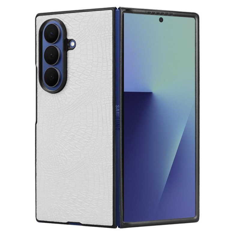 Hülle Samsung Galaxy Z Fold 7 Krokodiloptik