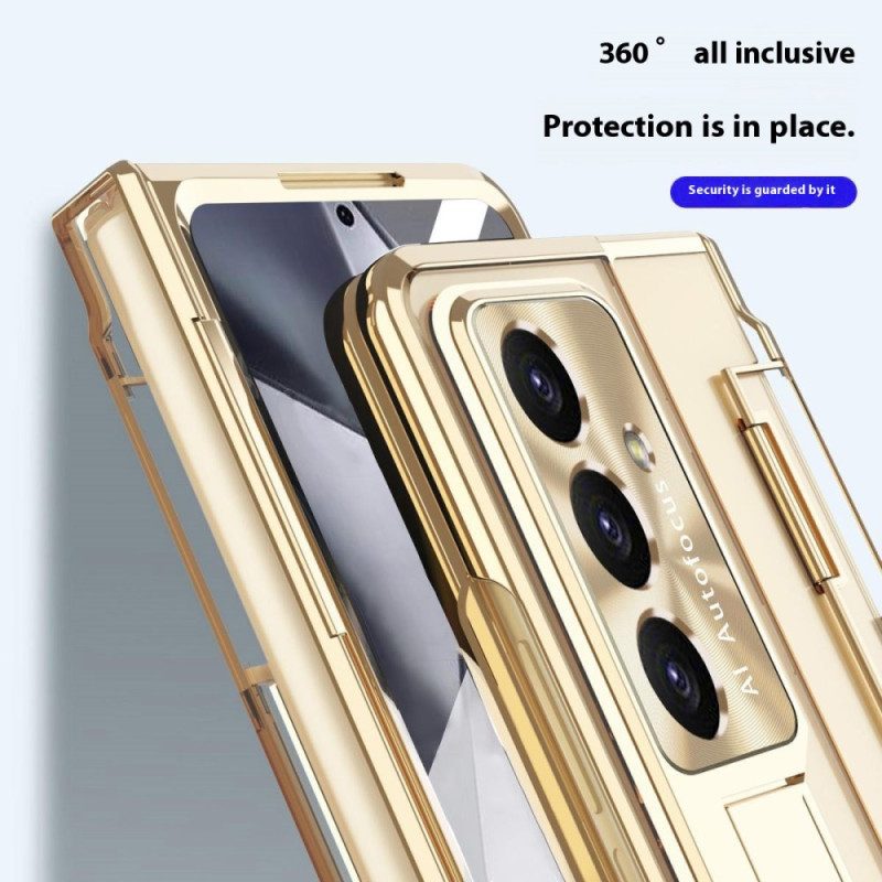 Hülle Samsung Galaxy Z Fold 7 Ständer Und Displayschutzfolie