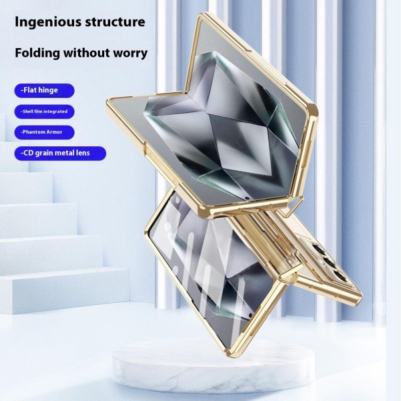 Hülle Samsung Galaxy Z Fold 7 Ständer Und Displayschutzfolie