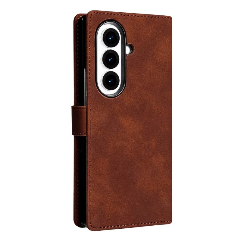 Lederhüllen Für Samsung Galaxy Z Fold 7 Azns Wildleder-effekt