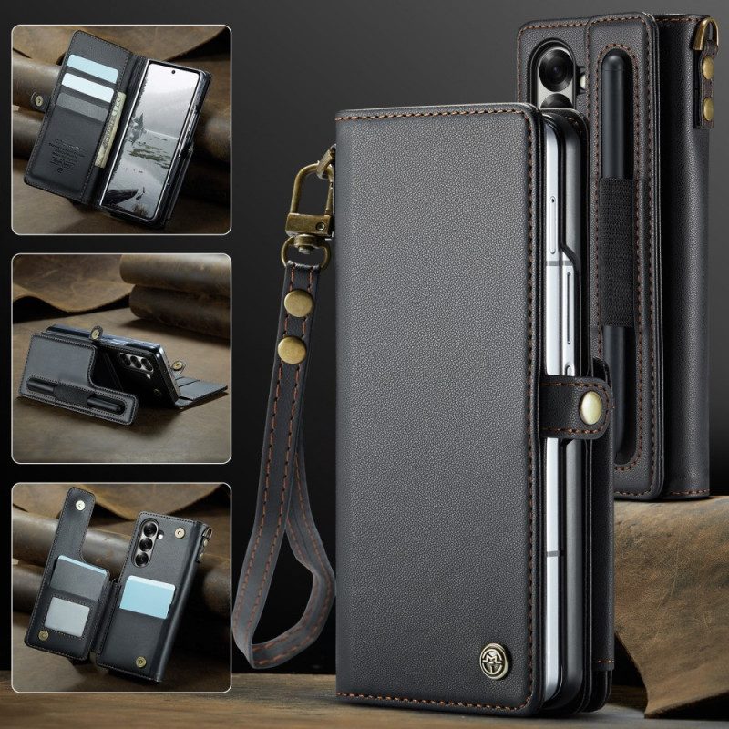 Lederhüllen Für Samsung Galaxy Z Fold 7 Caseme