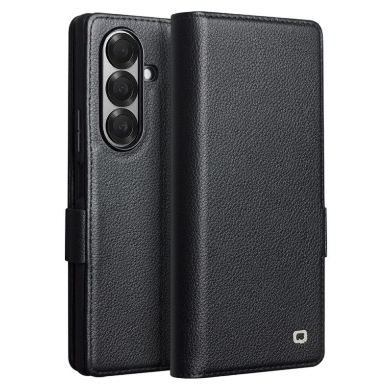 Lederhüllen Für Samsung Galaxy Z Fold 7 Qialino Kartenhalter