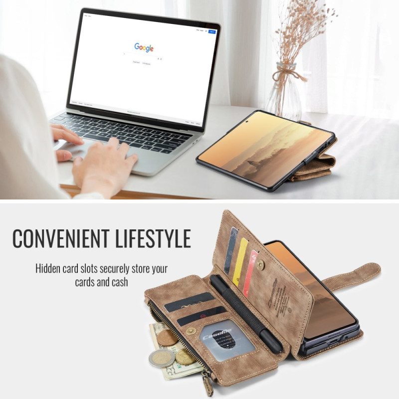 Lederhüllen Samsung Galaxy Z Fold 7 Handyhülle Caseme