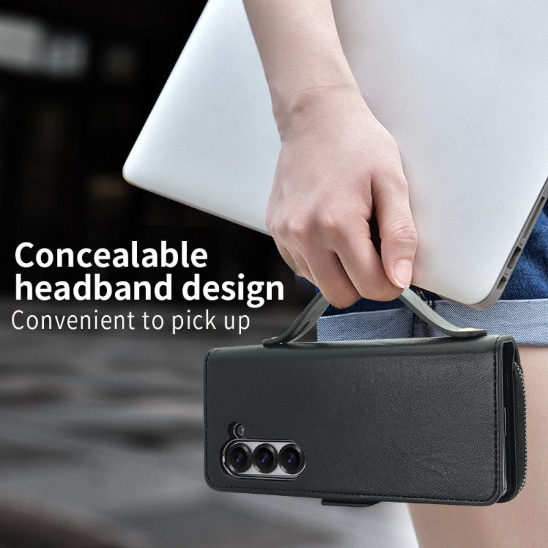 Samsung Galaxy Z Fold 7 Reißverschlusstasche Und Tragegurt