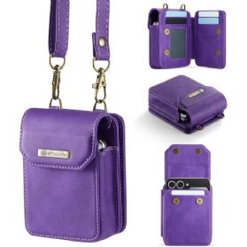 Case Samsung Galaxy Z Flip 7 Fe Umhängetasche Mit Rfid-schutz Und Schultergurt