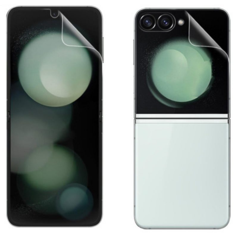 Displayschutzfolien Für Vorder- Und Rückseite Für Samsung Galaxy Z Flip 7 Fe / Z Flip 6 Imak