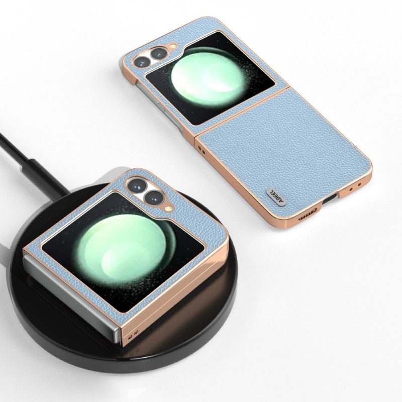 Hülle Für Samsung Galaxy Z Flip 7 Fe Abeel-leder