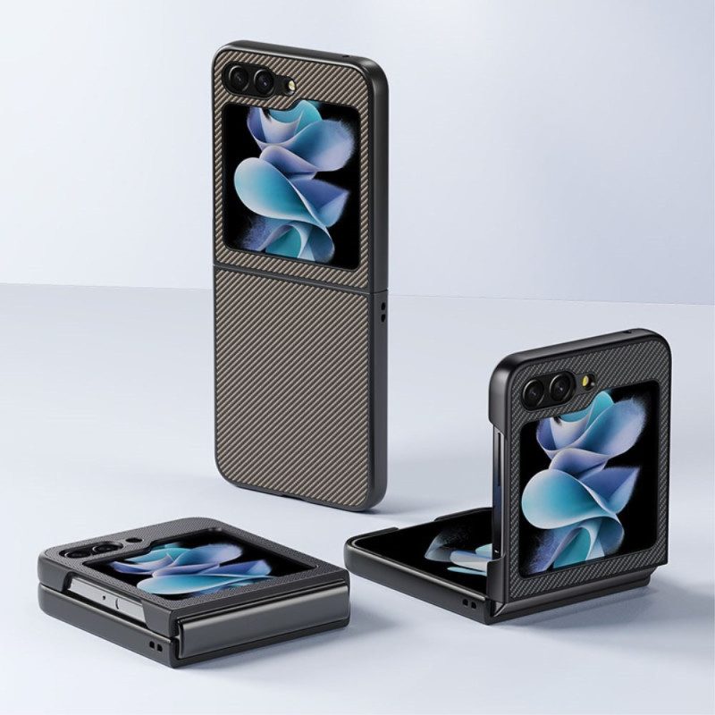 Hülle Für Samsung Galaxy Z Flip 7 Fe Carbonfaser-ausführung