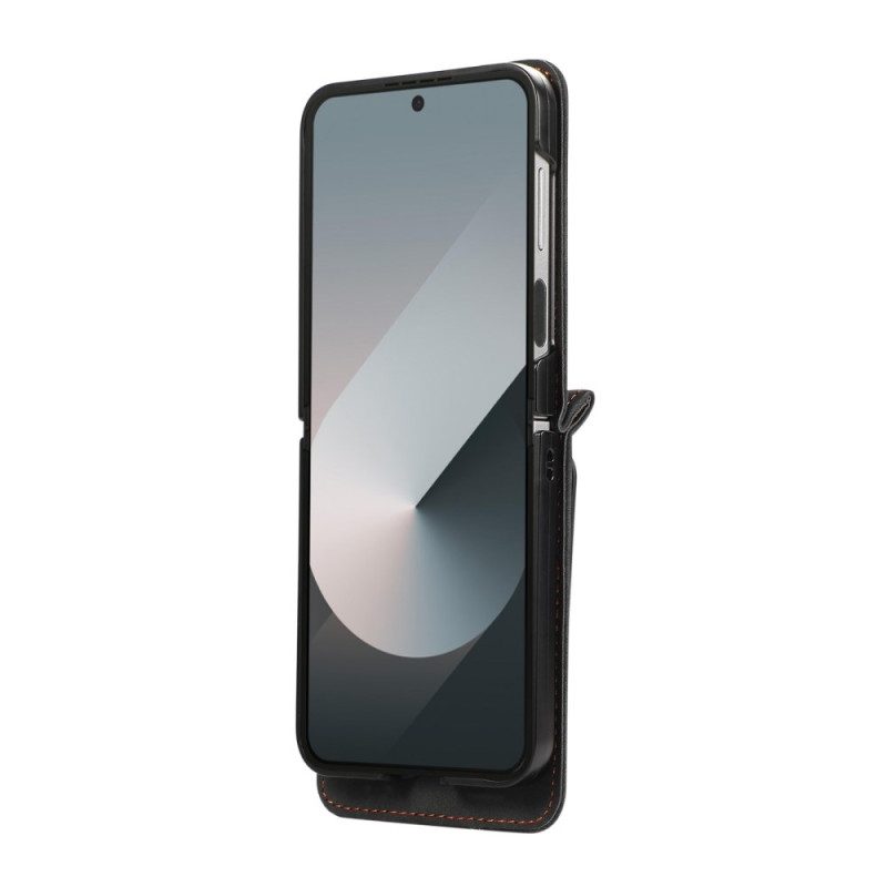 Hülle Für Samsung Galaxy Z Flip 7 Fe Kartenhalter Mit Schultergurt