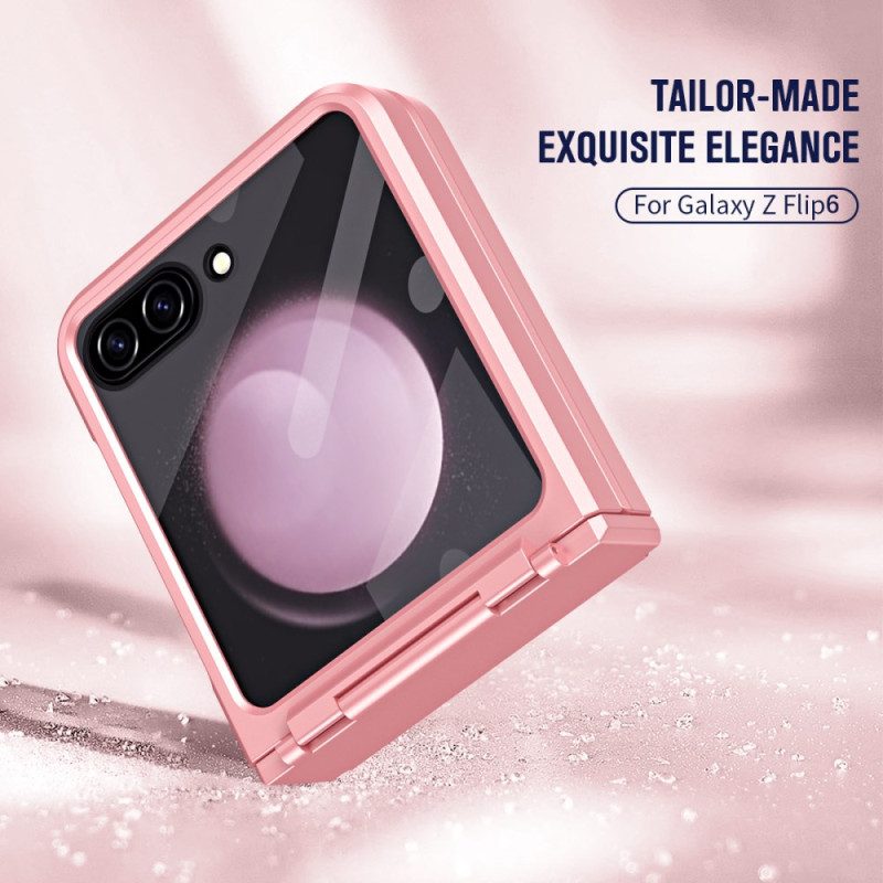 Hülle Für Samsung Galaxy Z Flip 7 Fe Klassische Displayschutzfolie Aus Gehärtetem Glas