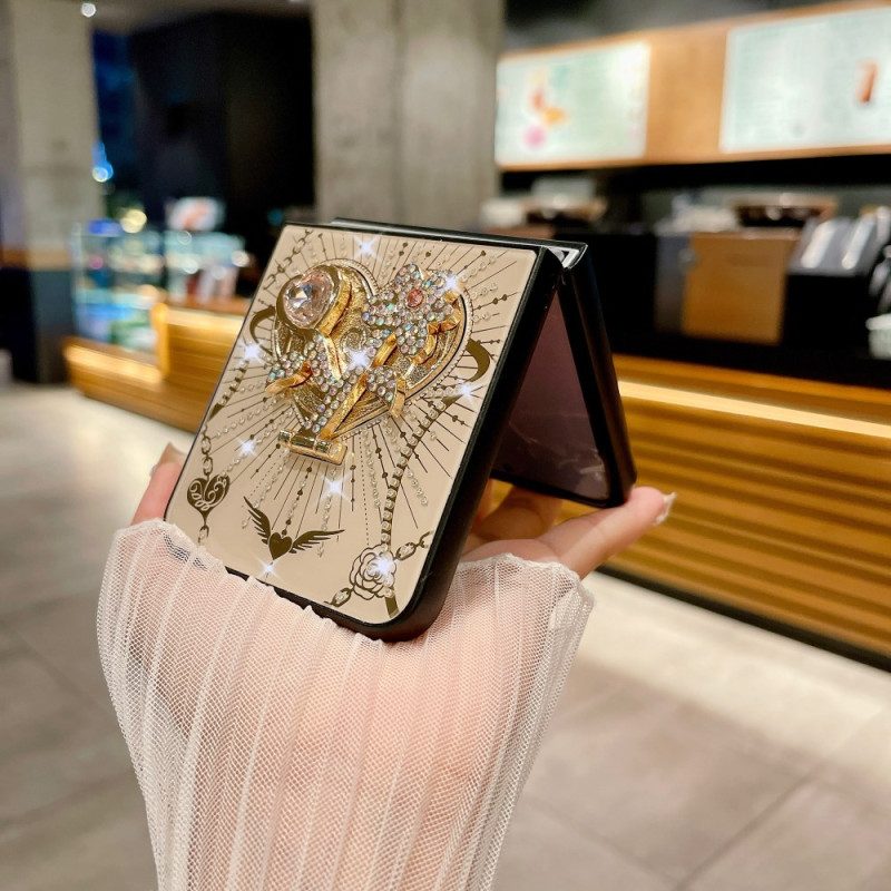 Hülle Für Samsung Galaxy Z Flip 7 Fe Kristalle