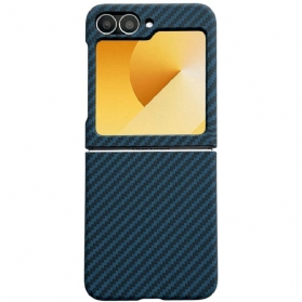 Hülle Für Samsung Galaxy Z Flip 7 Fe Magnetische Carbonfaser-textur