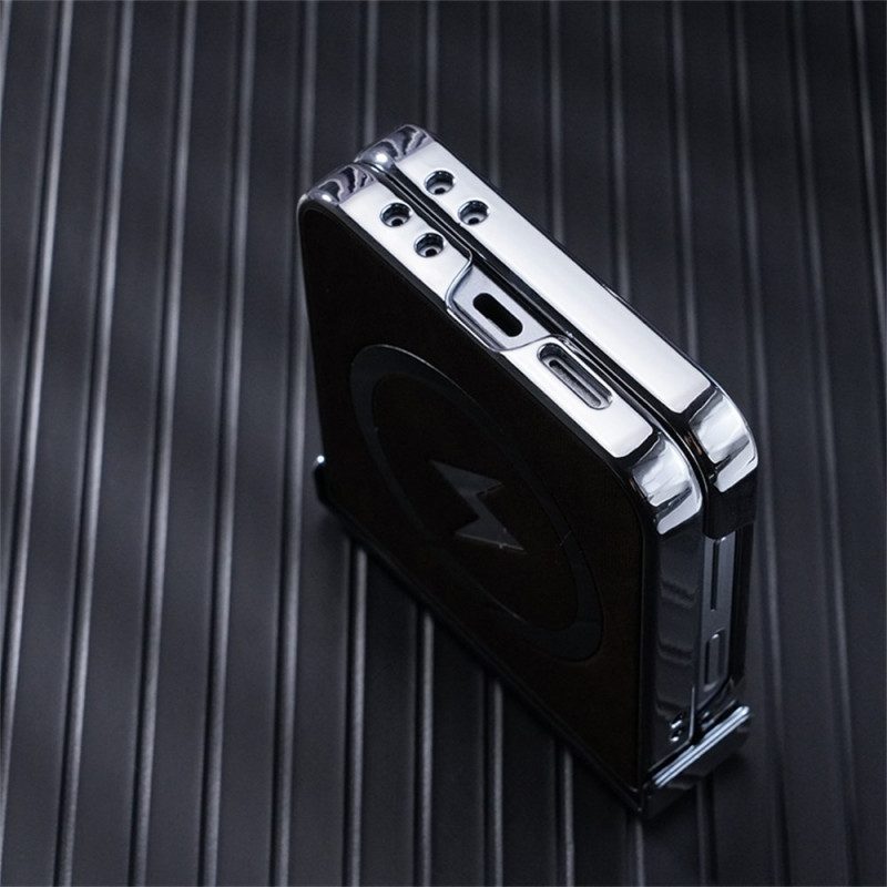 Hülle Für Samsung Galaxy Z Flip 7 Fe Magsafe-kompatibel Lederoptik