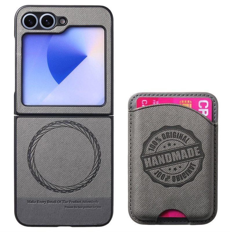 Hülle Für Samsung Galaxy Z Flip 7 Fe Magsafe-kompatibler Abnehmbarer Kartenhalter