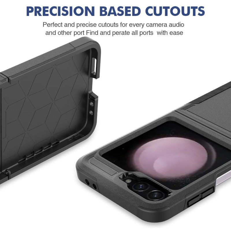 Hülle Für Samsung Galaxy Z Flip 7 Fe Schlicht Und Verstärkt