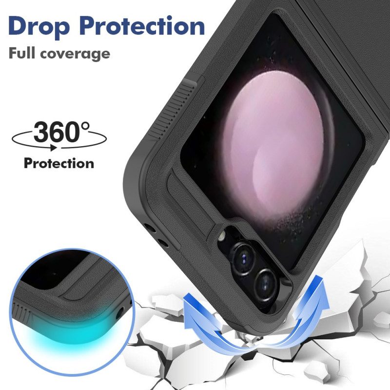 Hülle Für Samsung Galaxy Z Flip 7 Fe Schlicht Und Verstärkt