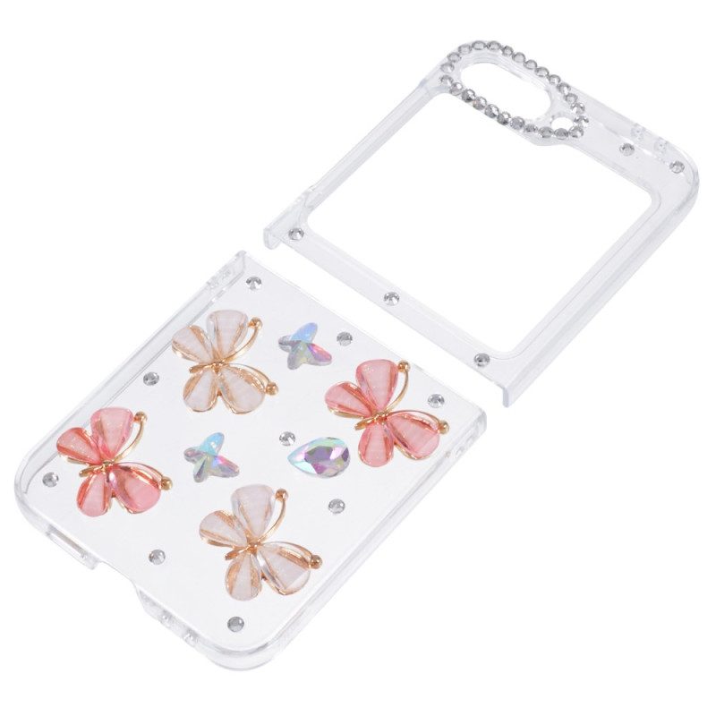 Hülle Für Samsung Galaxy Z Flip 7 Fe Strassverzierung