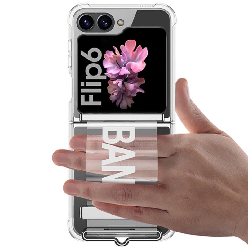 Hülle Für Samsung Galaxy Z Flip 7 Fe Transparenter Riemen