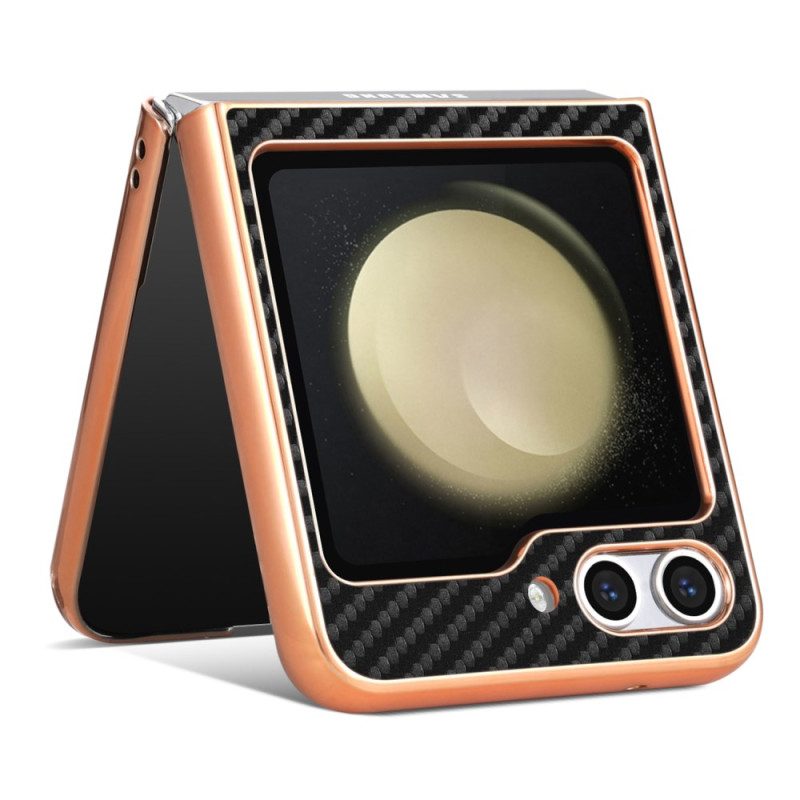 Hülle Samsung Galaxy Z Flip 7 Fe Azns Carbonfaser