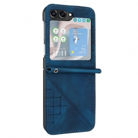 Hülle Samsung Galaxy Z Flip 7 Fe Gemusterte Geldbörse