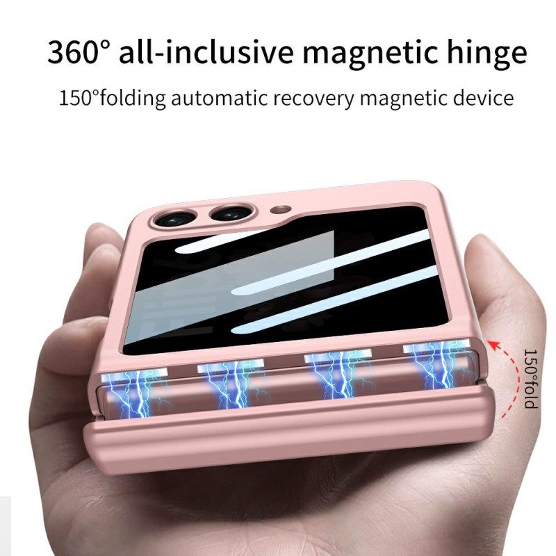 Hülle Samsung Galaxy Z Flip 7 Fe Gkk Anti-spionage-displayschutzfolie