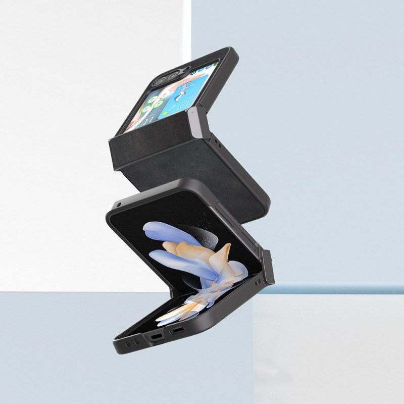 Hülle Samsung Galaxy Z Flip 7 Fe Handyhülle Abeel Vintage-lederdesign