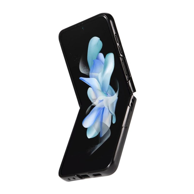 Hülle Samsung Galaxy Z Flip 7 Fe Handyhülle Dezentes Lederdesign