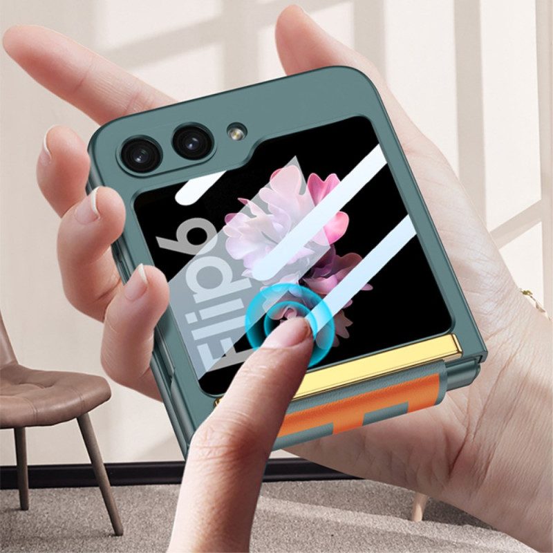 Hülle Samsung Galaxy Z Flip 7 Fe Handyhülle Gkk-gurt Und Displayschutzfolie