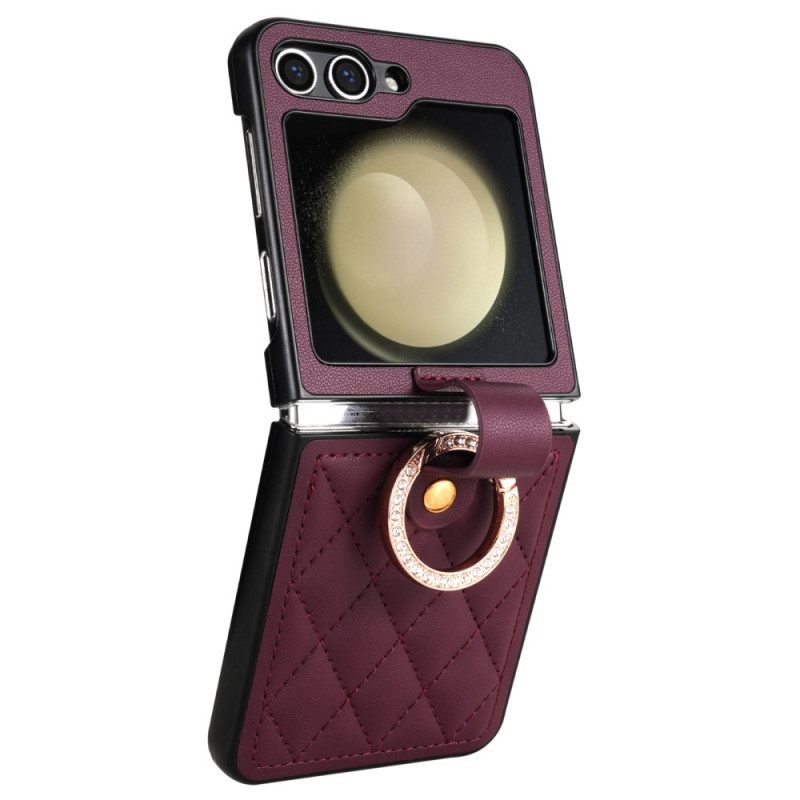 Hülle Samsung Galaxy Z Flip 7 Fe Handyhülle Klassisch Gesteppt