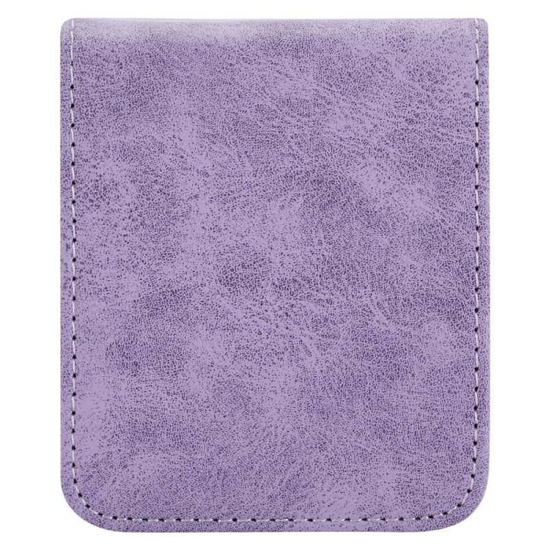 Hülle Samsung Galaxy Z Flip 7 Fe Handyhülle Kunstleder Leder