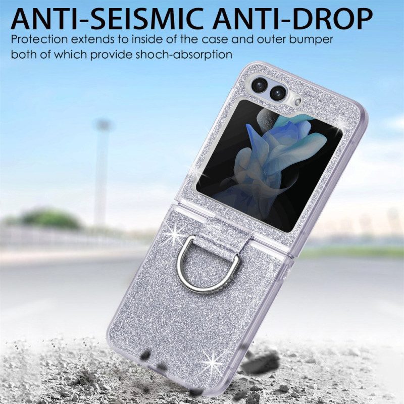 Hülle Samsung Galaxy Z Flip 7 Fe Handyhülle Pailletten Und Strasssteine