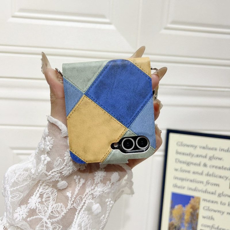 Hülle Samsung Galaxy Z Flip 7 Fe Handyhülle Retro Mit Katzenpfotenverschluss