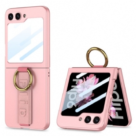 Hülle Samsung Galaxy Z Flip 7 Fe Handyhülle Ringhalter Und Gkk-gurt
