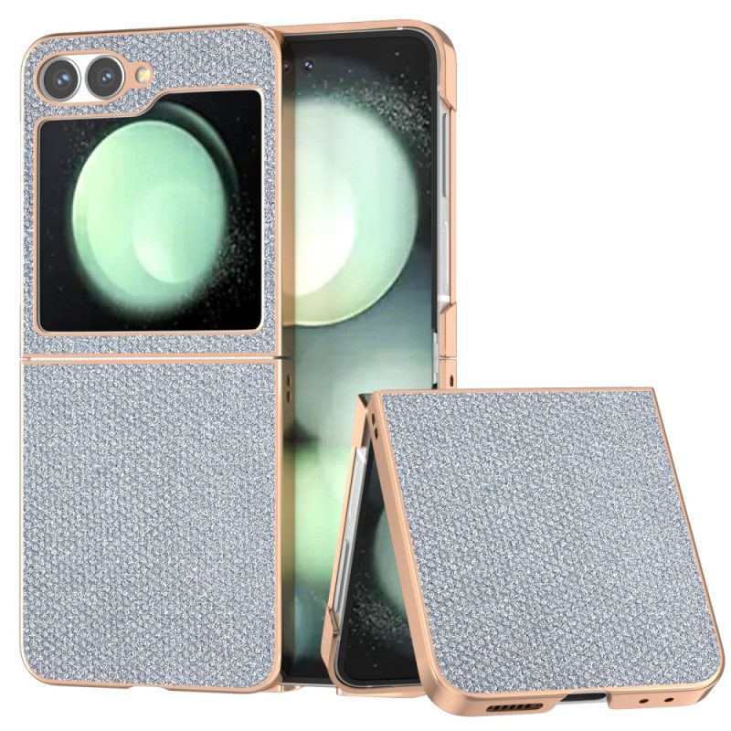 Hülle Samsung Galaxy Z Flip 7 Fe Handyhülle Strassstruktur