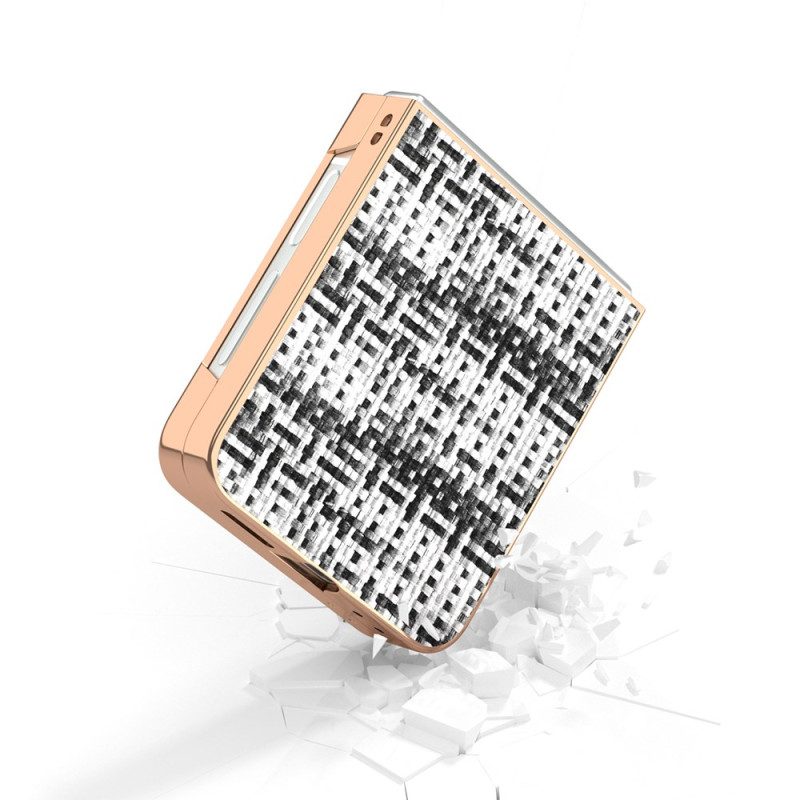 Hülle Samsung Galaxy Z Flip 7 Fe Handyhülle Strukturiertes Kunstleder
