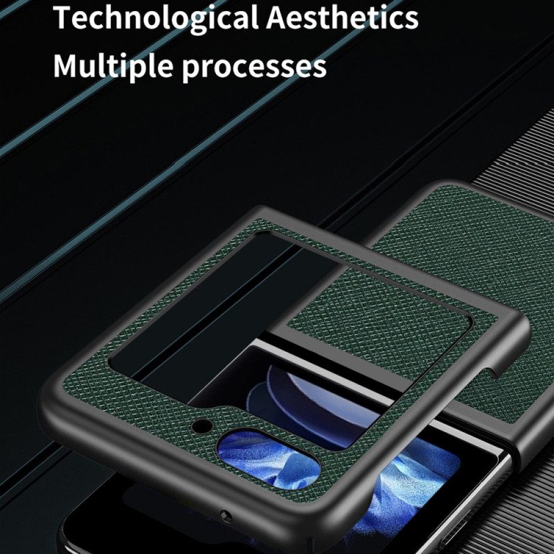 Hülle Samsung Galaxy Z Flip 7 Fe Kreuzstruktur