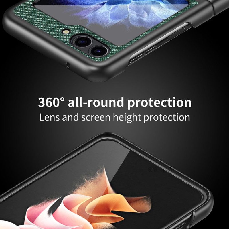 Hülle Samsung Galaxy Z Flip 7 Fe Kreuzstruktur